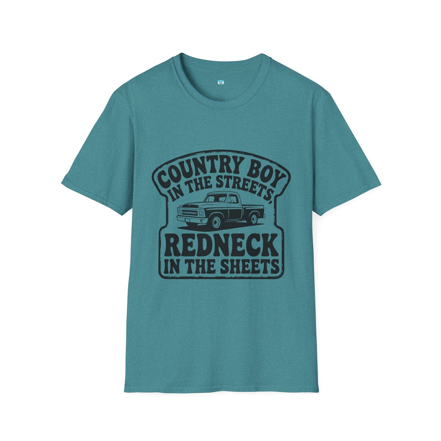 Country Boy Shirt Redneck in the Sheets | Funny Southern Truck Graphic Tee