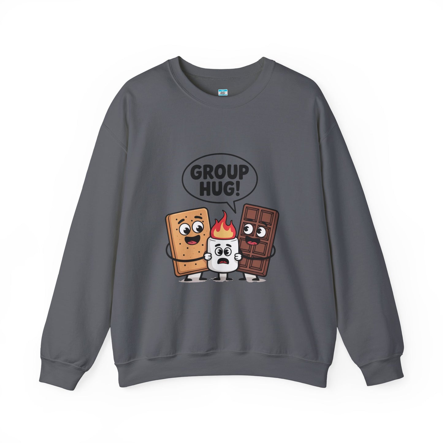 Group Hug S'mores Sweatshirt | Funny Camping Campfire Crewneck