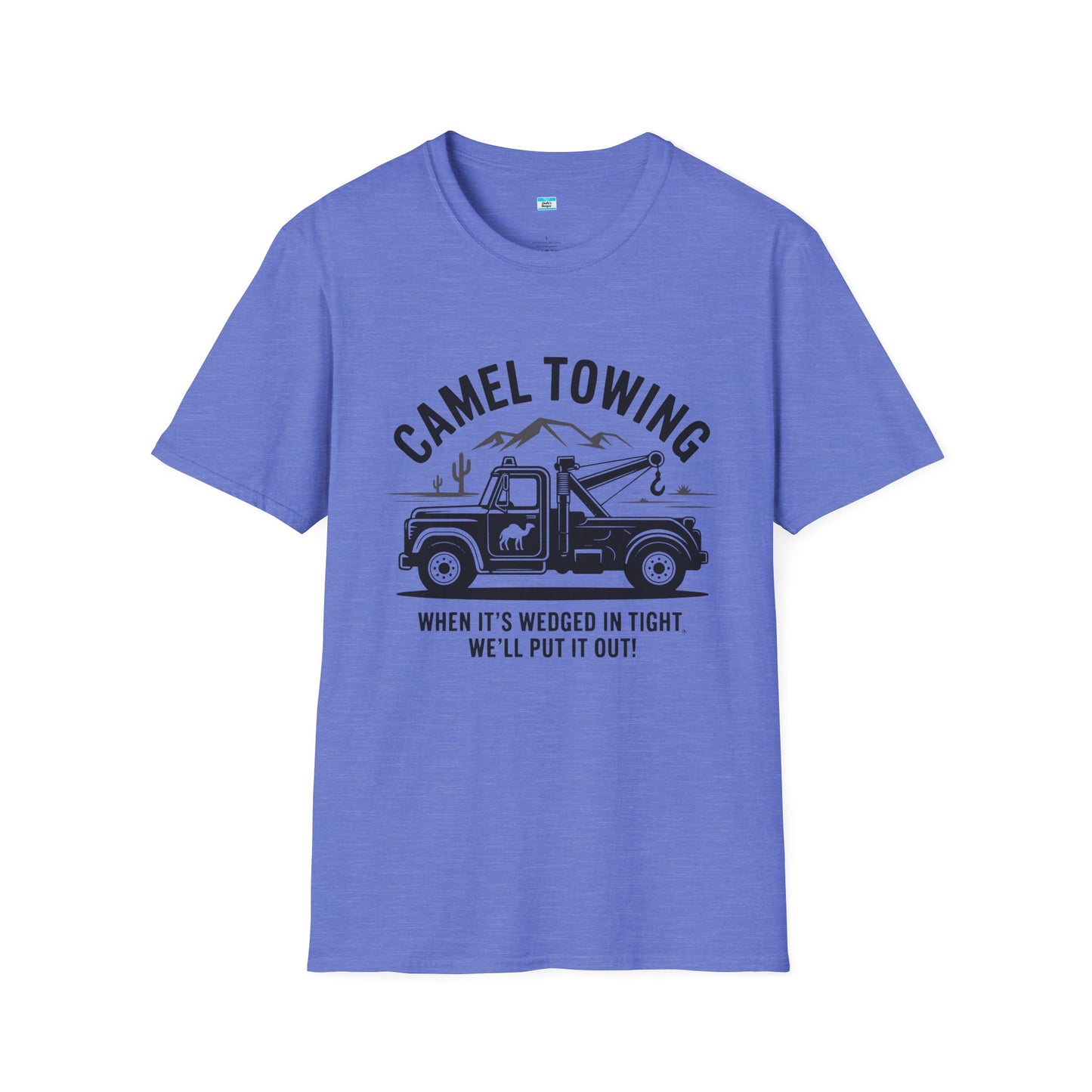 Camel Towing Funny Shirt – Tow Truck & Mechanic Humor Graphic Tee