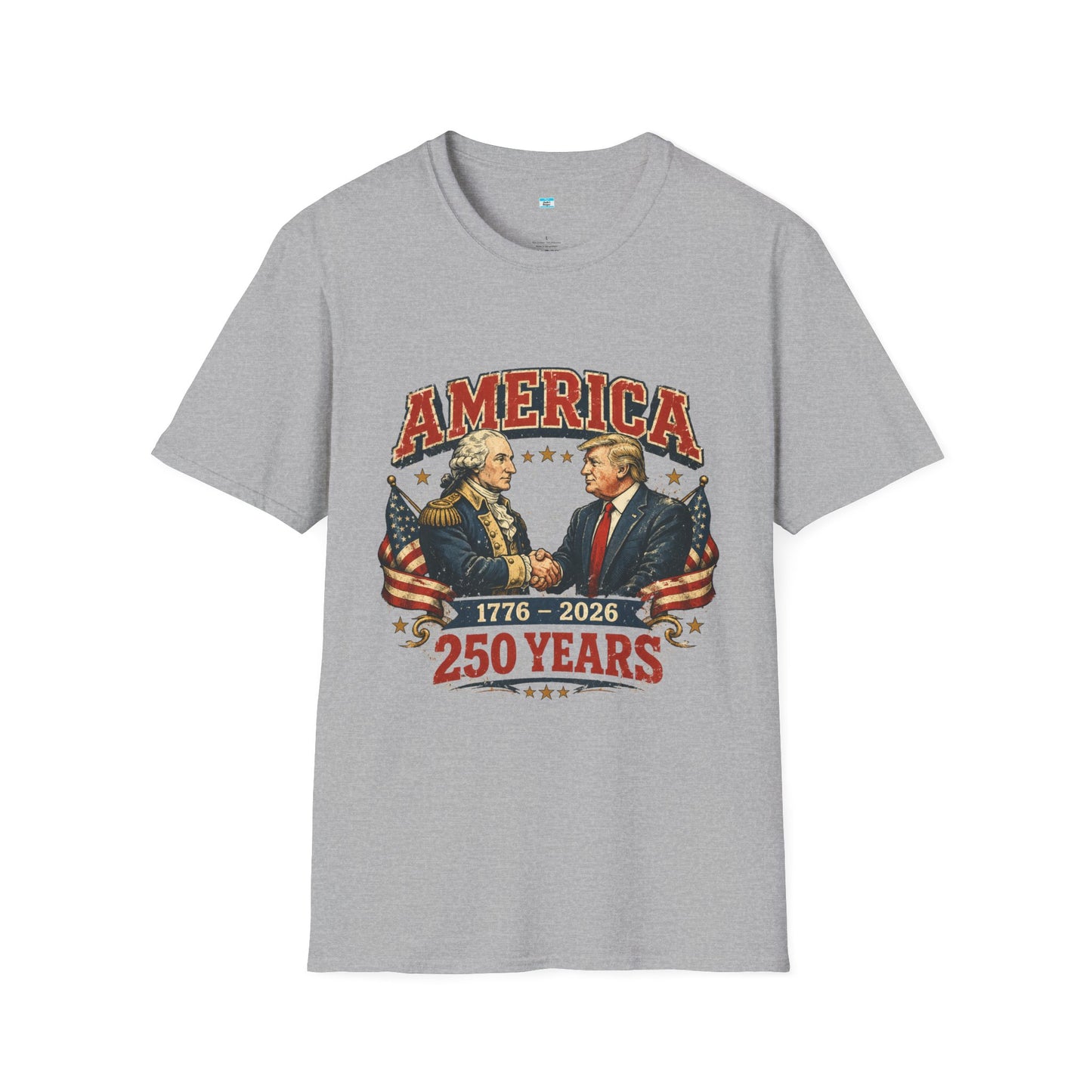 America 250 Years Shirt 1776-2026 | Patriotic USA Anniversary Graphic Tee