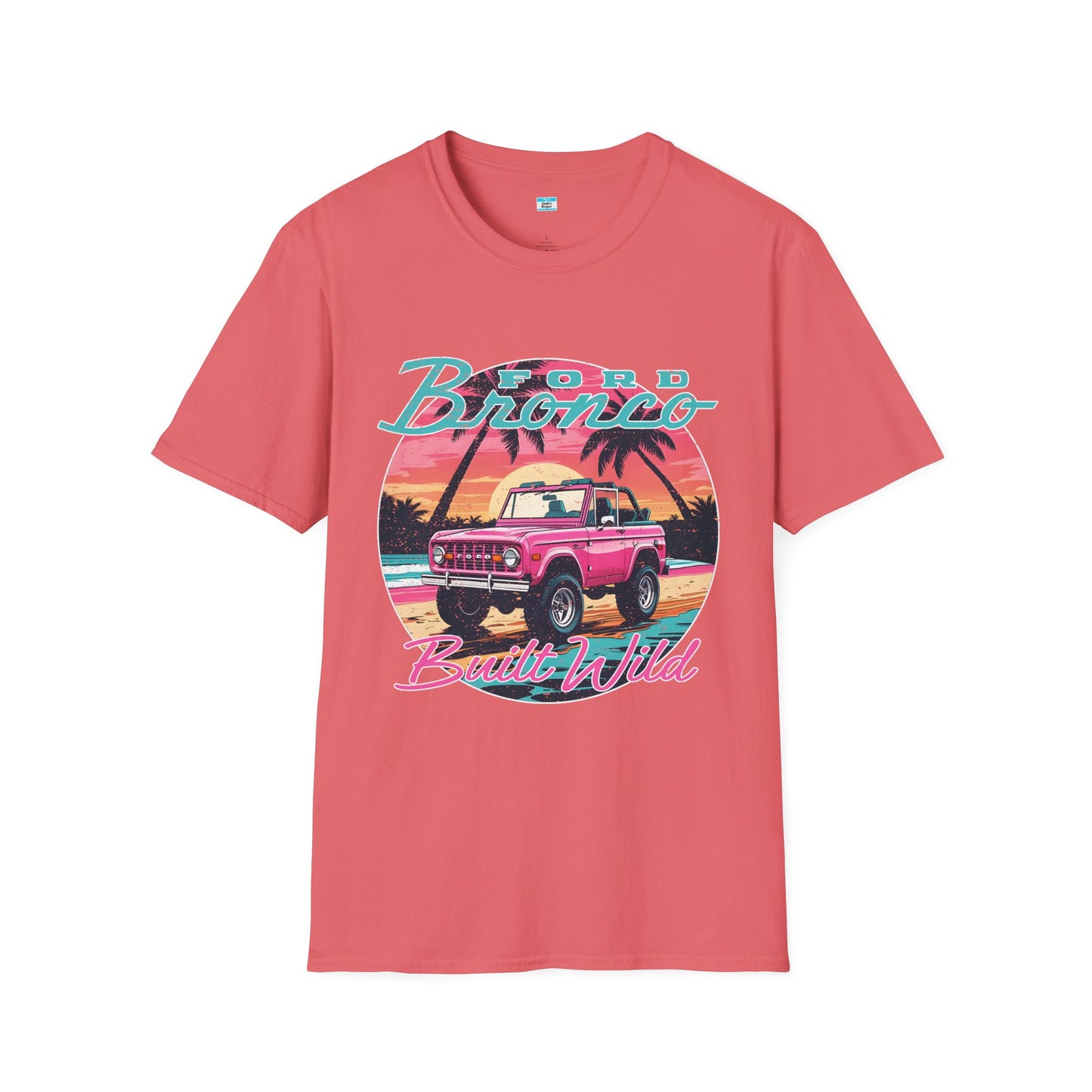 Ford Bronco Built Wild Unisex Tee | Vintage Retro Off-Road T-Shirt | Chelle’s Designs