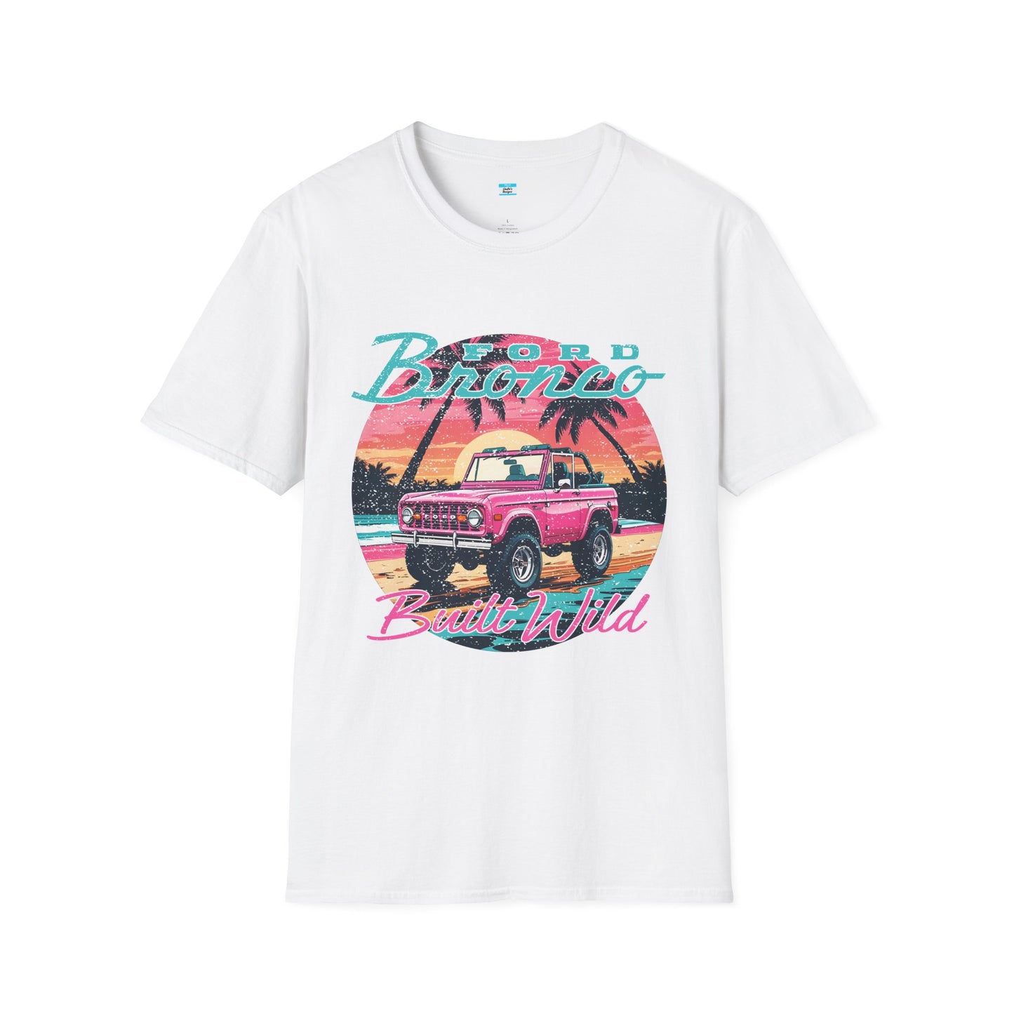 Ford Bronco Built Wild Unisex Tee | Vintage Retro Off-Road T-Shirt | Chelle’s Designs