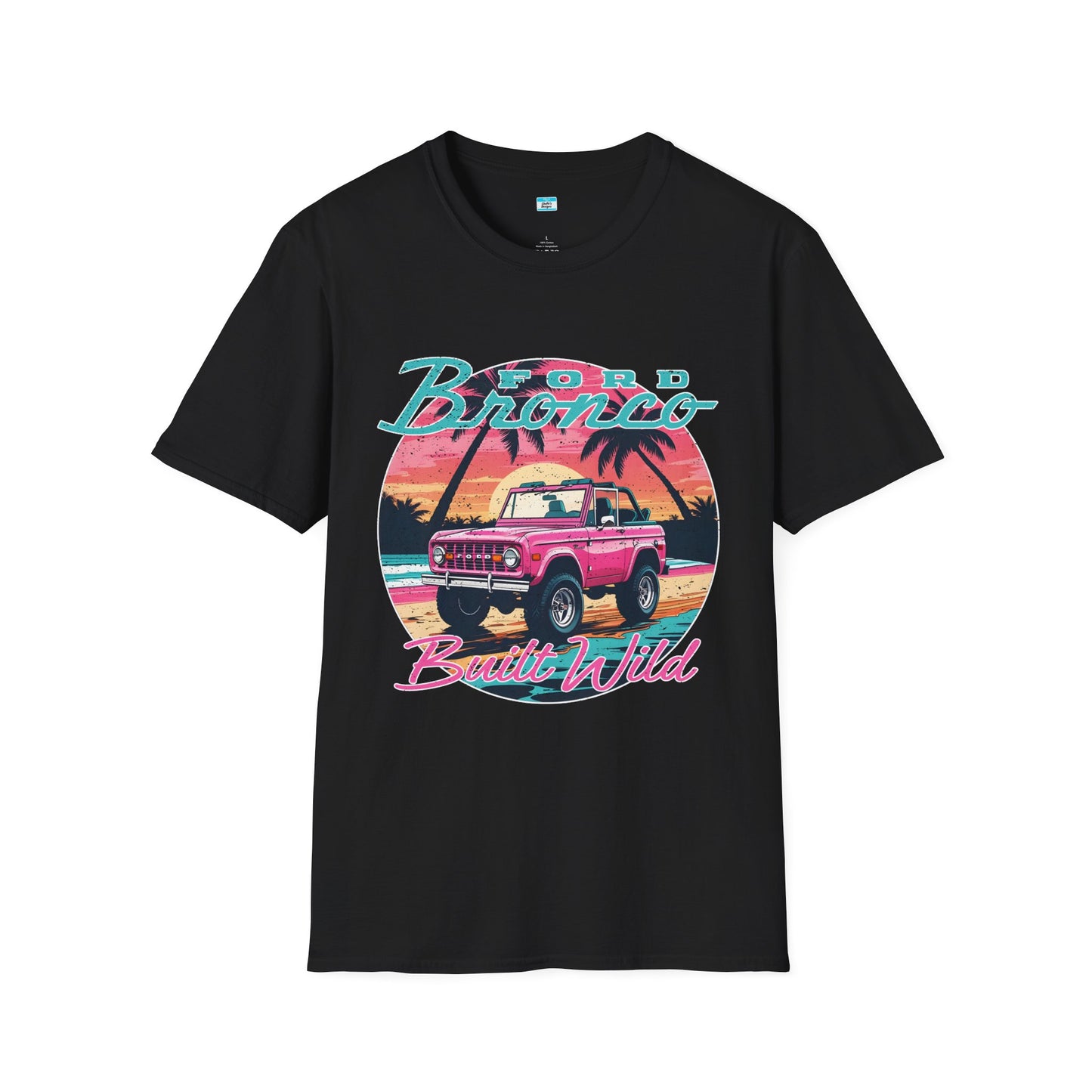 Ford Bronco Built Wild Unisex Tee | Vintage Retro Off-Road T-Shirt | Chelle’s Designs