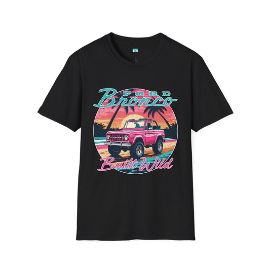 Ford Bronco Built Wild Unisex Tee | Vintage Retro Off-Road T-Shirt | Chelle’s Designs