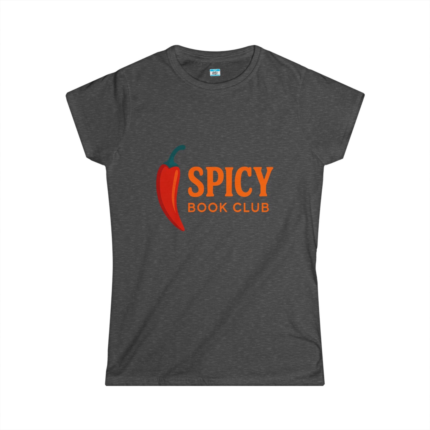 Spicy Book Club T-Shirt – Funny Reading Graphic Tee for Book Lovers