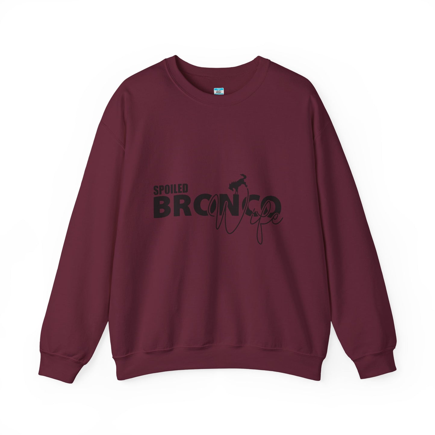 Spoiled Bronco Wife Unisex Sweatshirt Bronco Lover Off-Road Crewneck