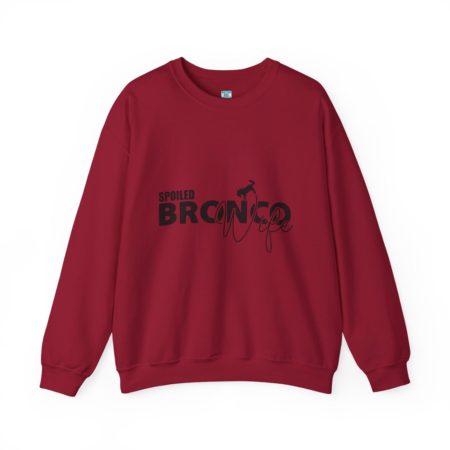 Spoiled Bronco Wife Unisex Sweatshirt Bronco Lover Off-Road Crewneck