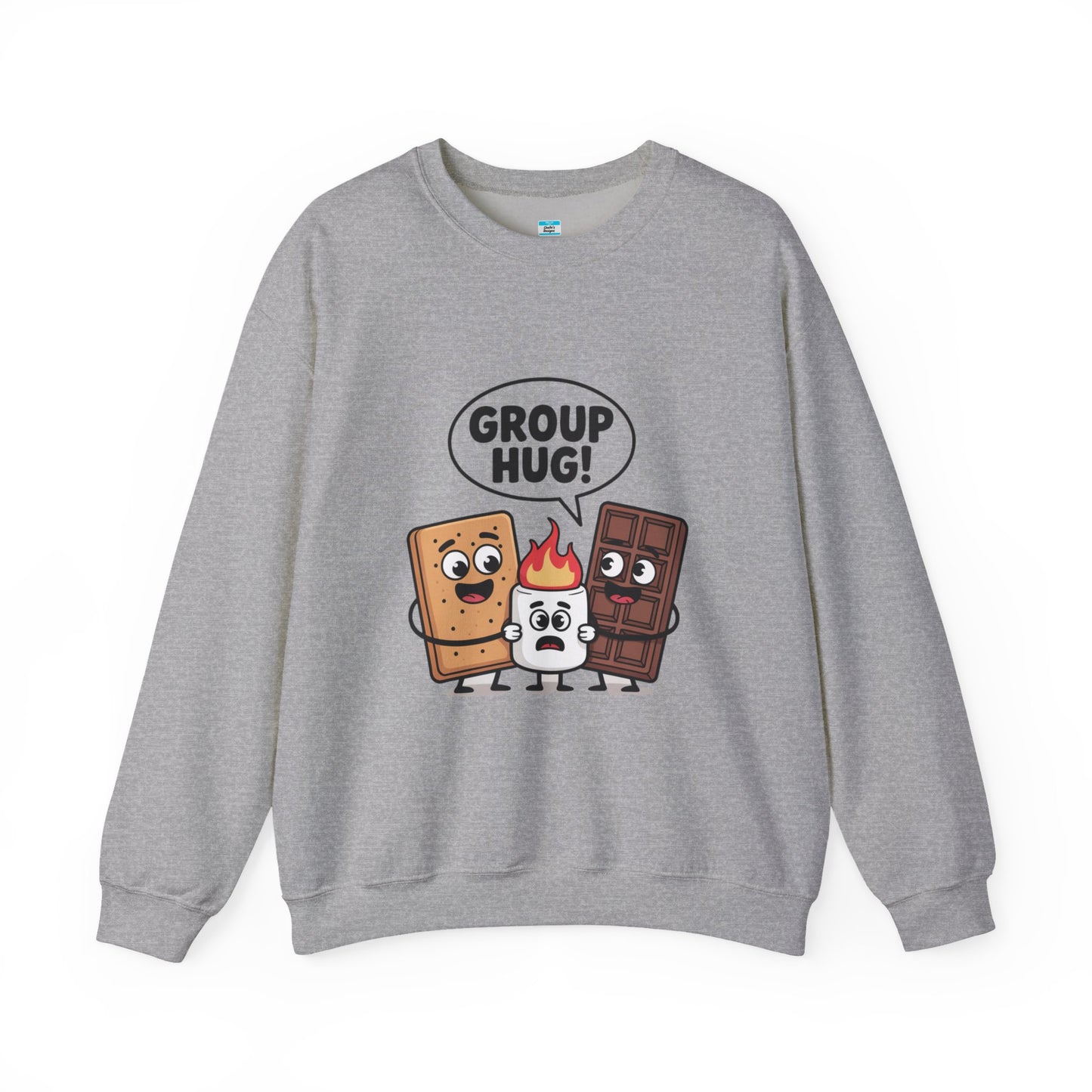 Group Hug S'mores Sweatshirt | Funny Camping Campfire Crewneck
