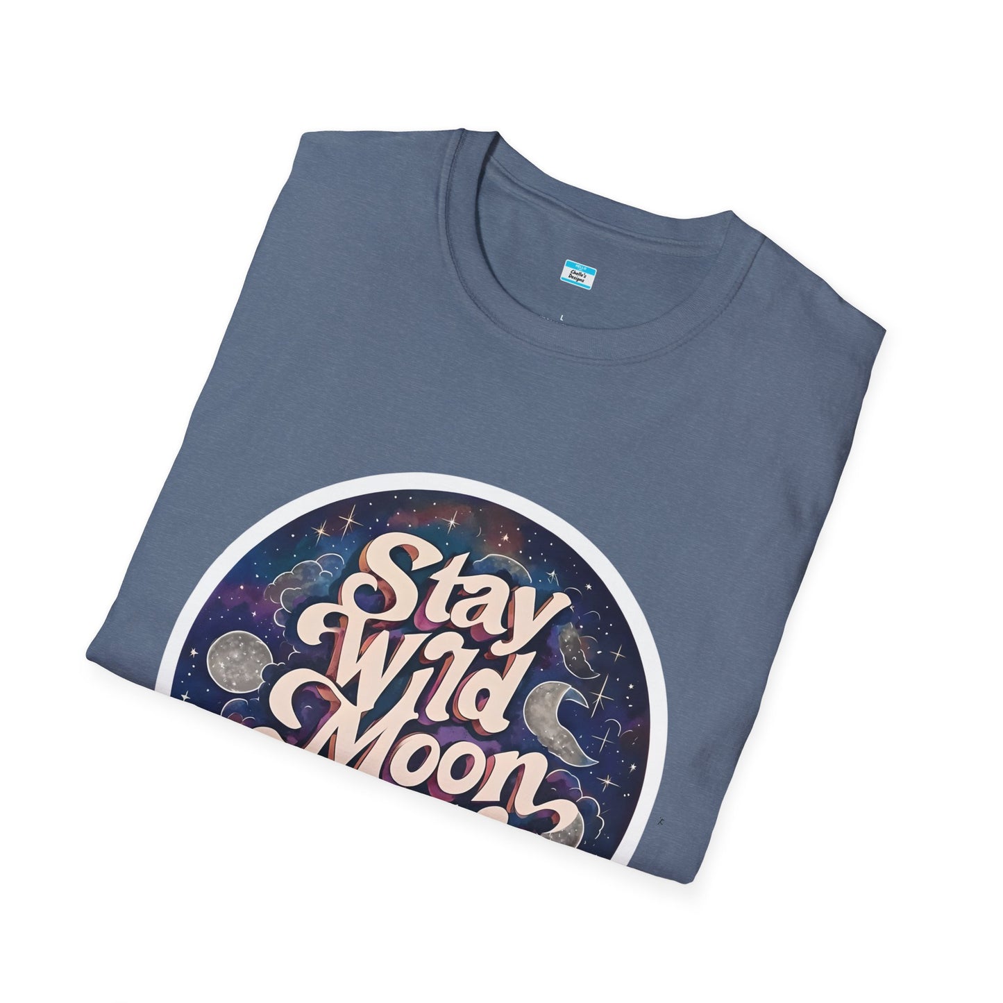 Stay Wild Moon Child T-Shirt – Boho Retro Celestial Graphic Tee