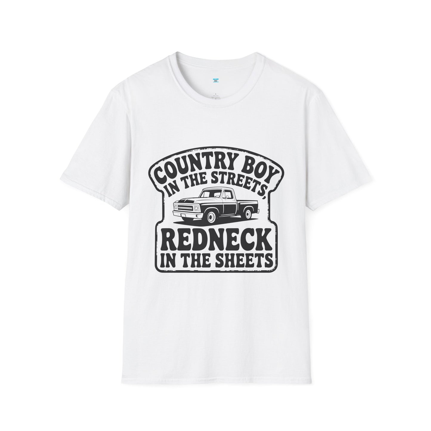 Country Boy Shirt Redneck in the Sheets | Funny Southern Truck Graphic Tee