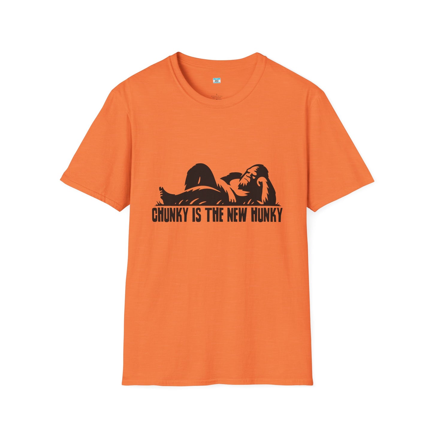 Chunky Is The New Hunky – Funny Bigfoot Unisex Tee