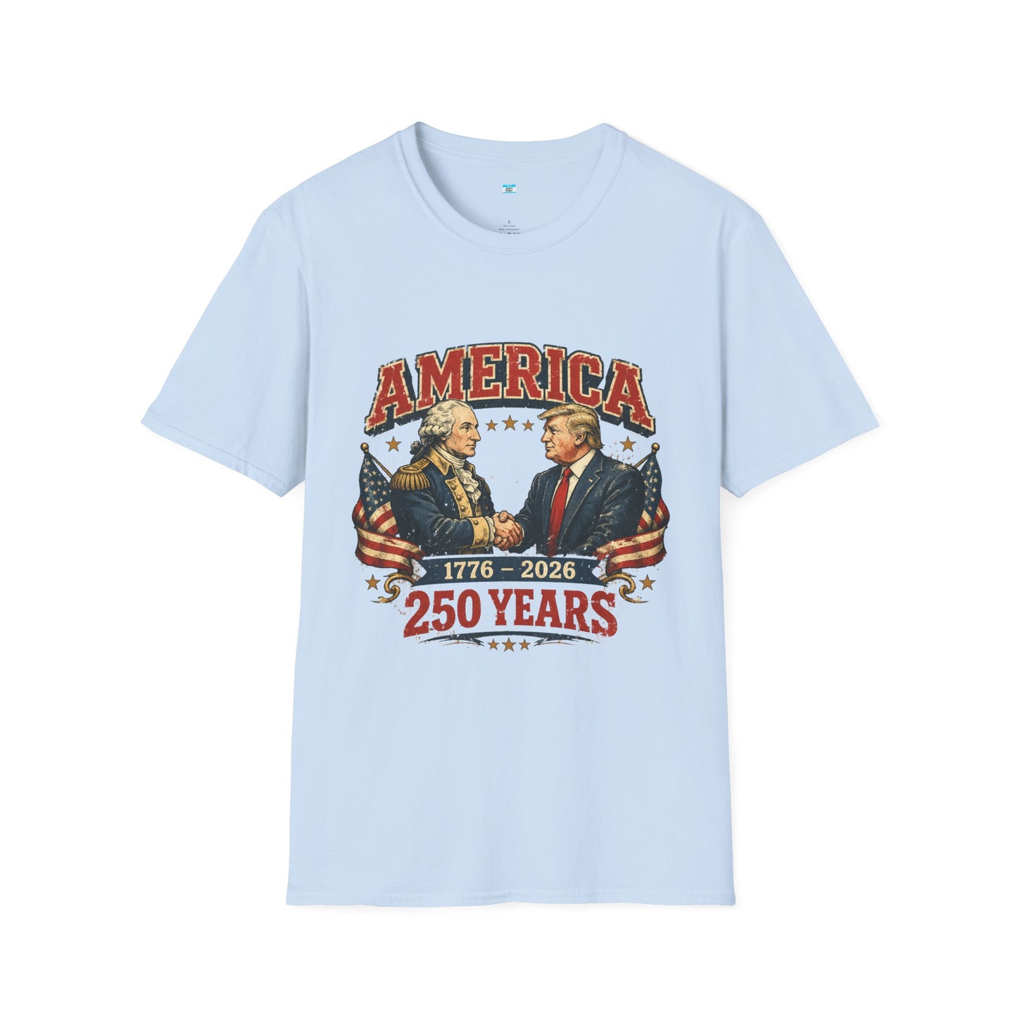 America 250 Years Shirt 1776-2026 | Patriotic USA Anniversary Graphic Tee