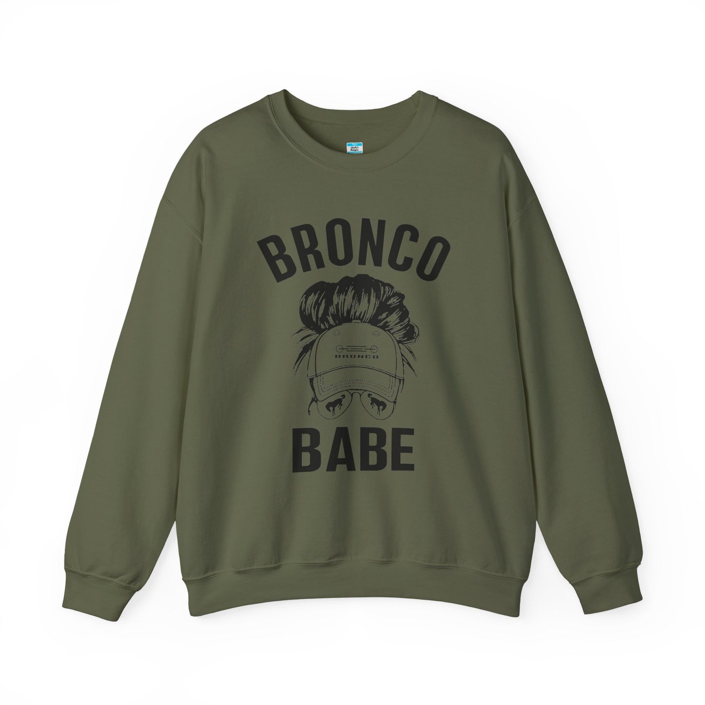 Bronco Babe Sweatshirt – Women’s Off-Road Bronco Lifestyle Crewneck