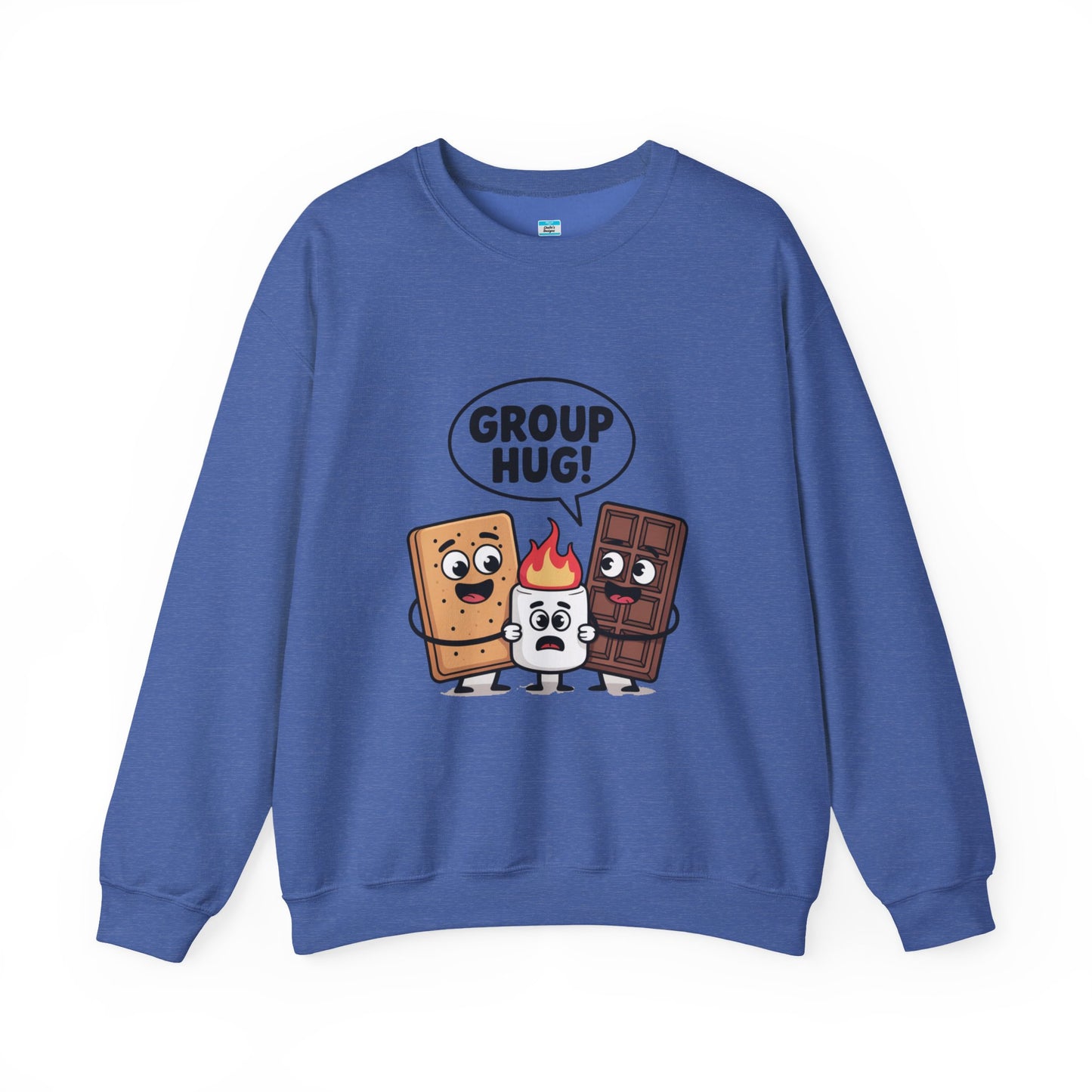 Group Hug S'mores Sweatshirt | Funny Camping Campfire Crewneck