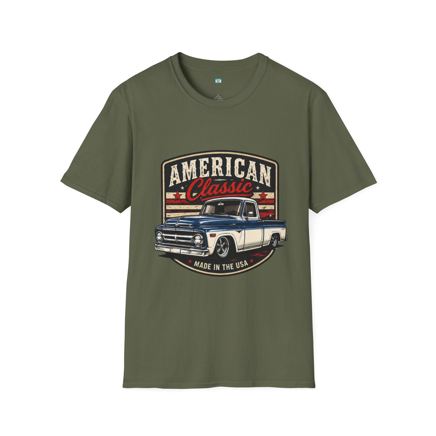 American Classic Vintage Pickup Truck Shirt | Retro Americana Truck Graphic Tee