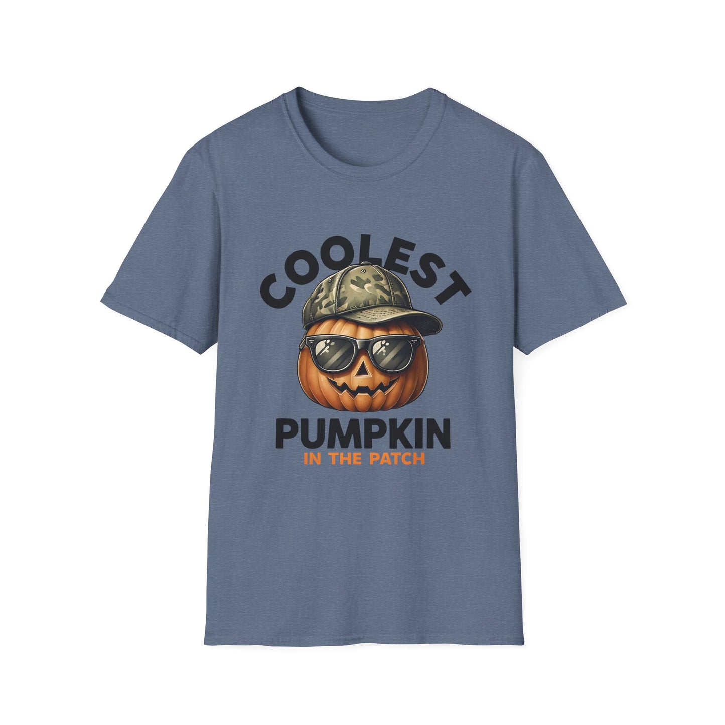Coolest Pumpkin in the Patch T-Shirt – Funny Fall & Halloween Pumpkin Tee