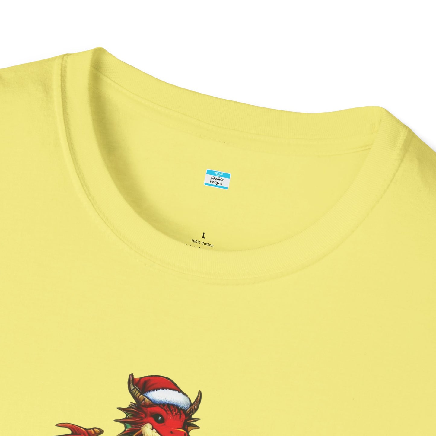 Christmas Dragon Tree Shirt – Fun Fantasy Holiday Tee for Teens & Adults