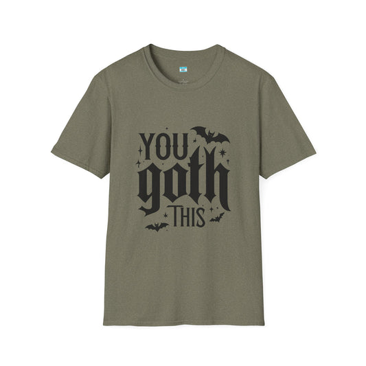 You Goth This T-Shirt – Funny Gothic Motivation Tee with Bats & Dark Vibes