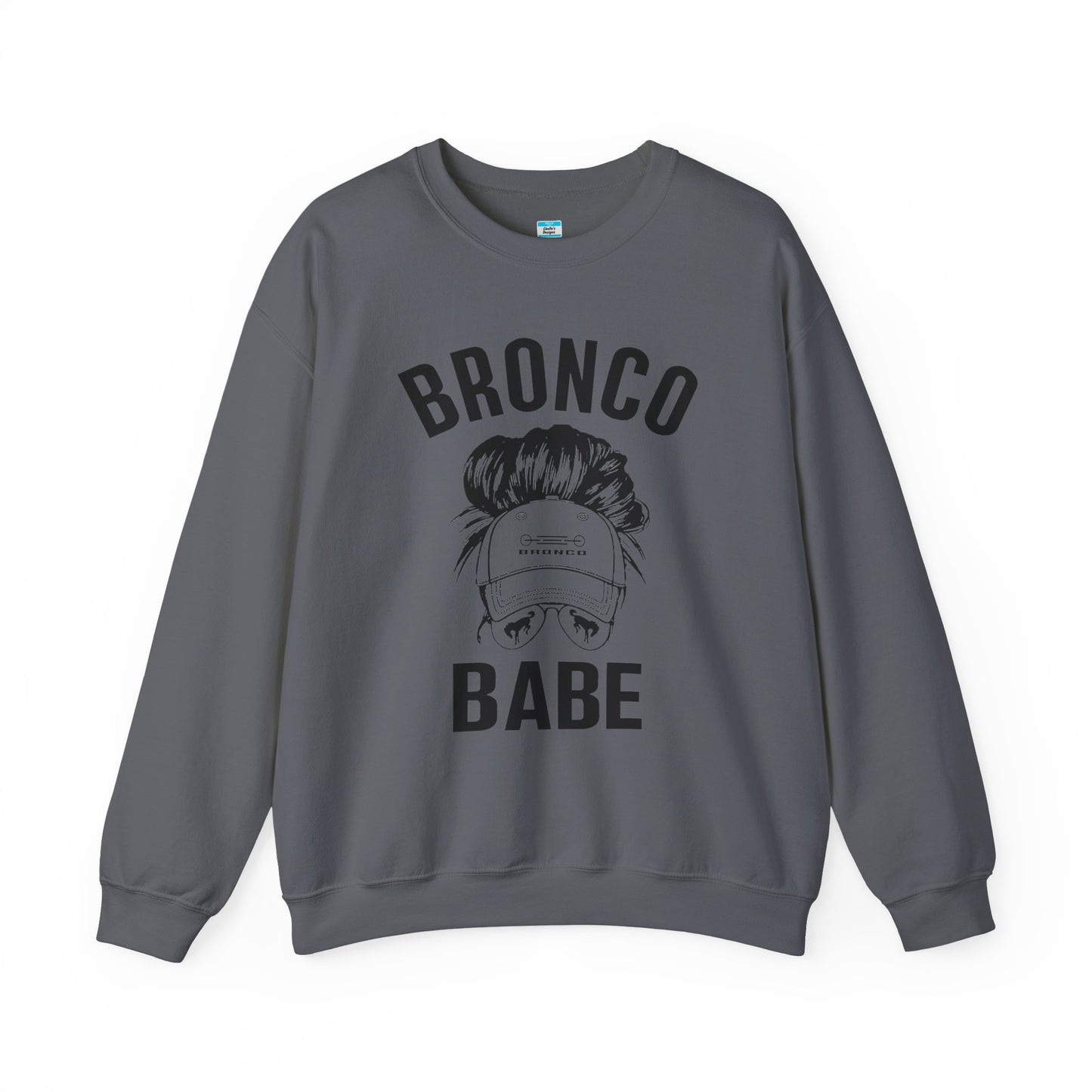 Bronco Babe Sweatshirt – Women’s Off-Road Bronco Lifestyle Crewneck
