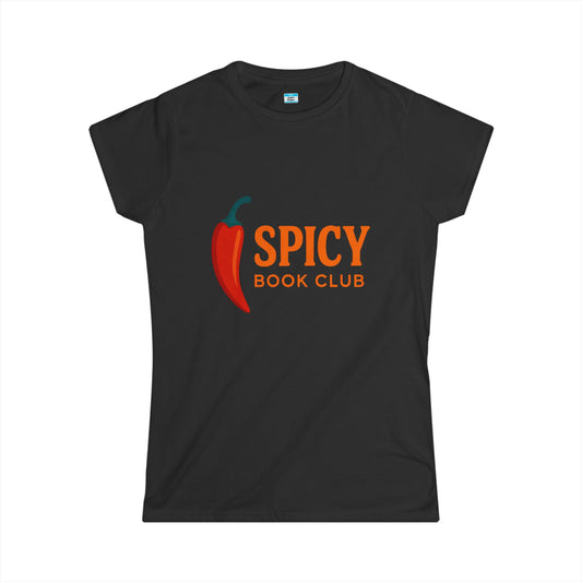 Spicy Book Club T-Shirt – Funny Reading Graphic Tee for Book Lovers