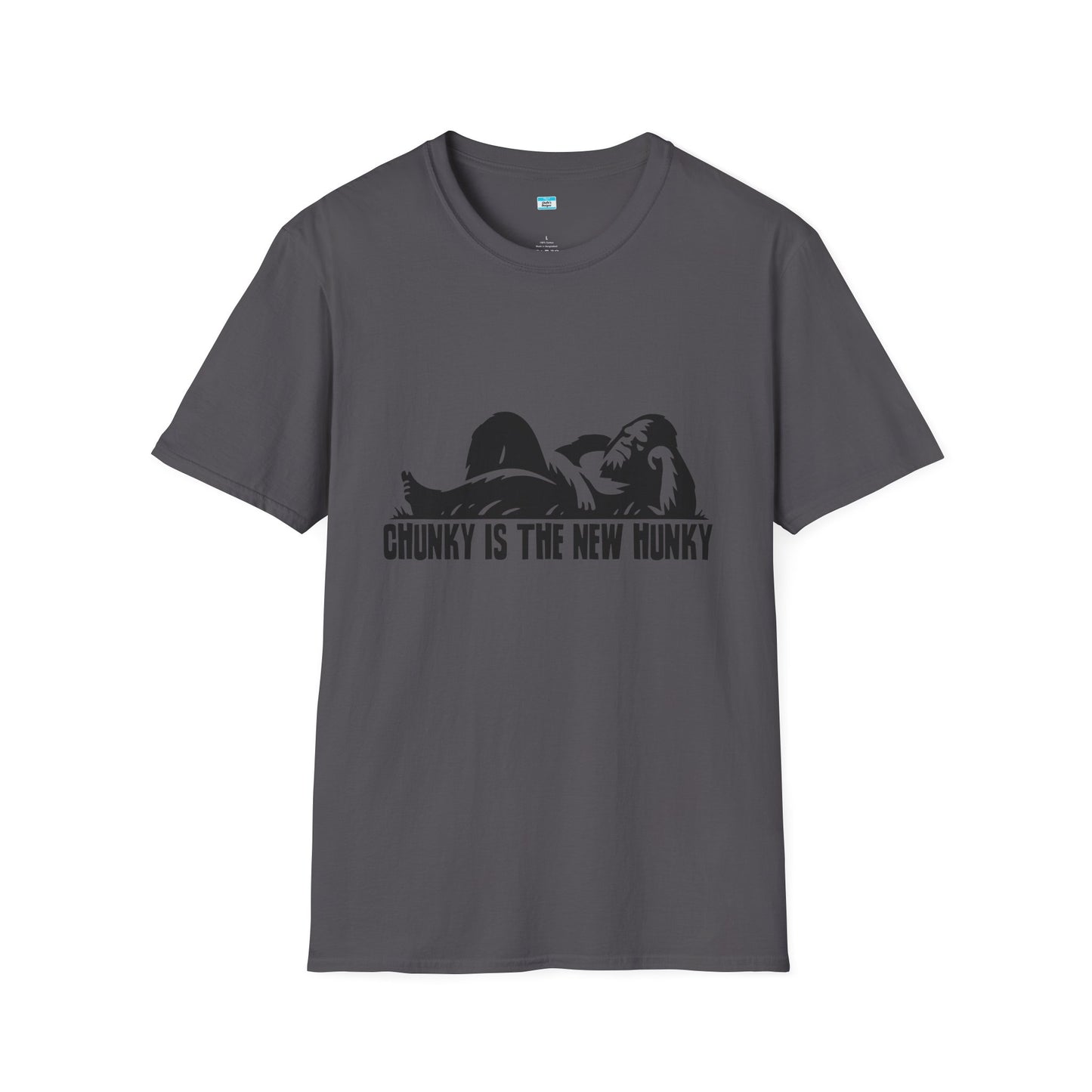 Chunky Is The New Hunky – Funny Bigfoot Unisex Tee