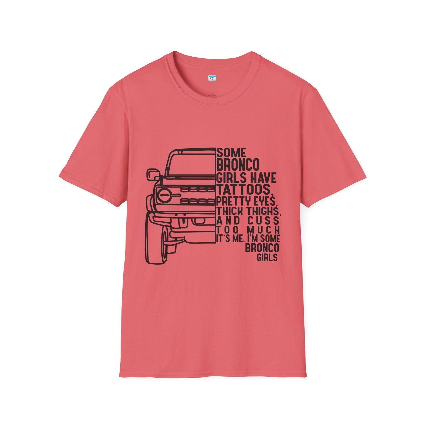 Some Bronco Girls Have Tattoos Shirt, Funny Bronco Girl Tee, Classic Ford Bronco Graphic Shirt, Off Road Truck Lover Gift