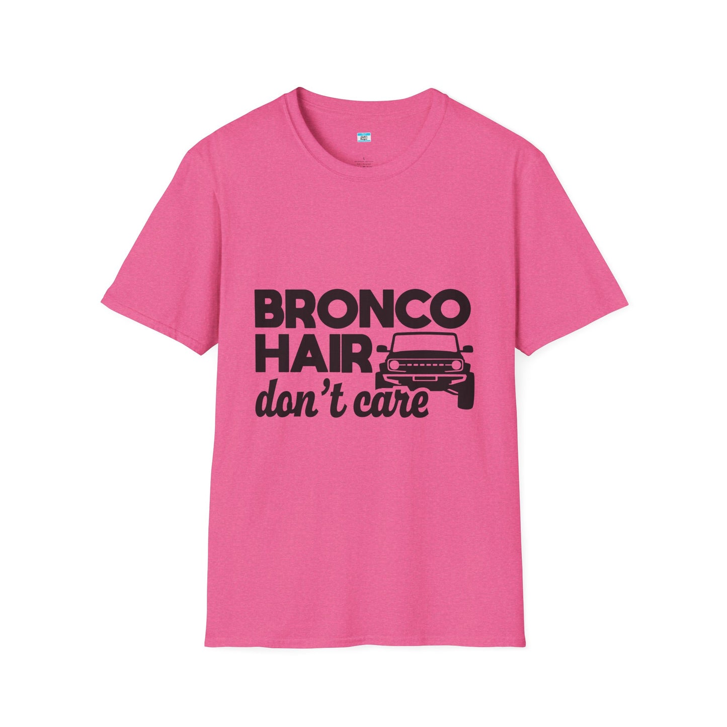 Bronco Hair Dont Care Shirt, Funny Off Road 4x4 Truck Tee, Bronco Girl Gift, Camping Overlanding Adventure Shirt, Unisex Graphic Tee
