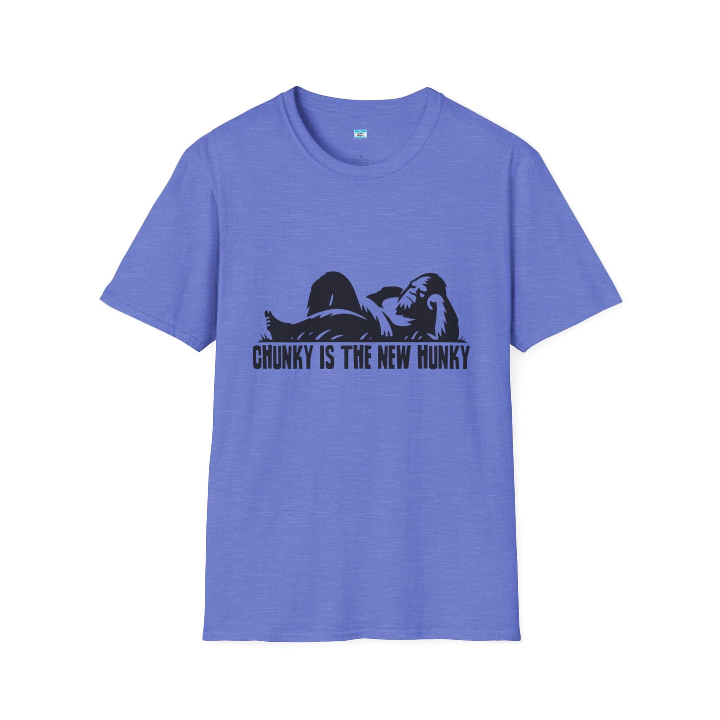 Chunky Is The New Hunky – Funny Bigfoot Unisex Tee