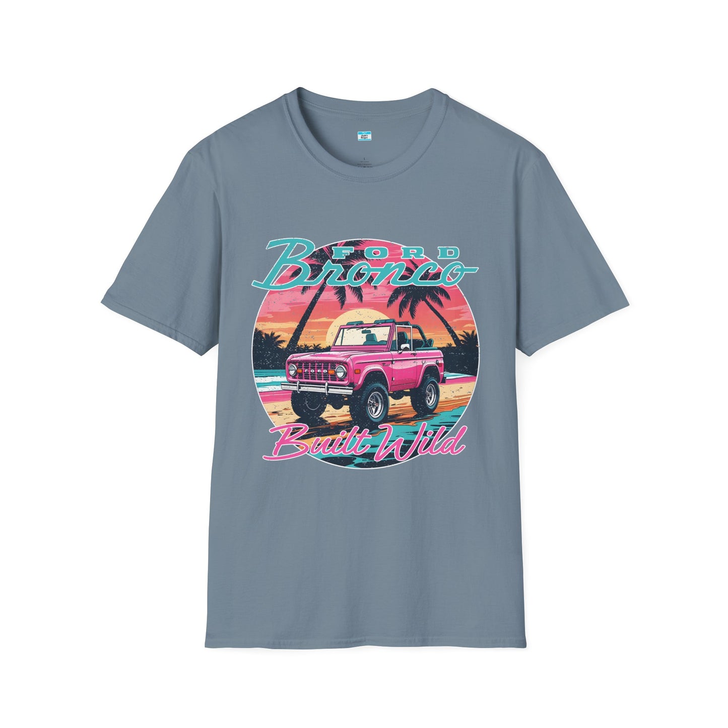Ford Bronco Built Wild Unisex Tee | Vintage Retro Off-Road T-Shirt | Chelle’s Designs