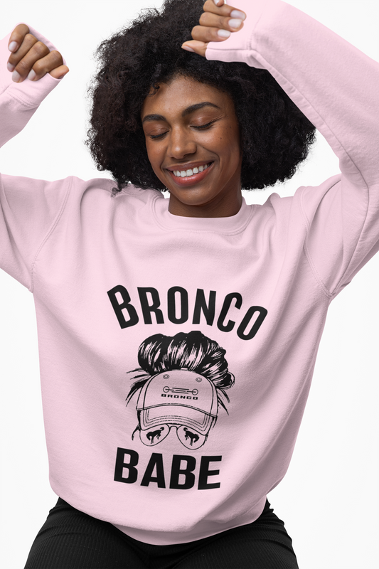 Bronco Babe Sweatshirt – Women’s Off-Road Bronco Lifestyle Crewneck