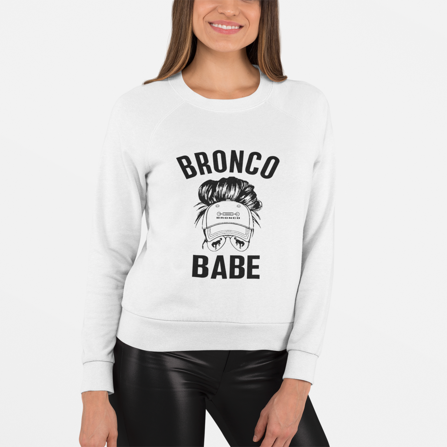 Bronco Babe Sweatshirt – Women’s Off-Road Bronco Lifestyle Crewneck
