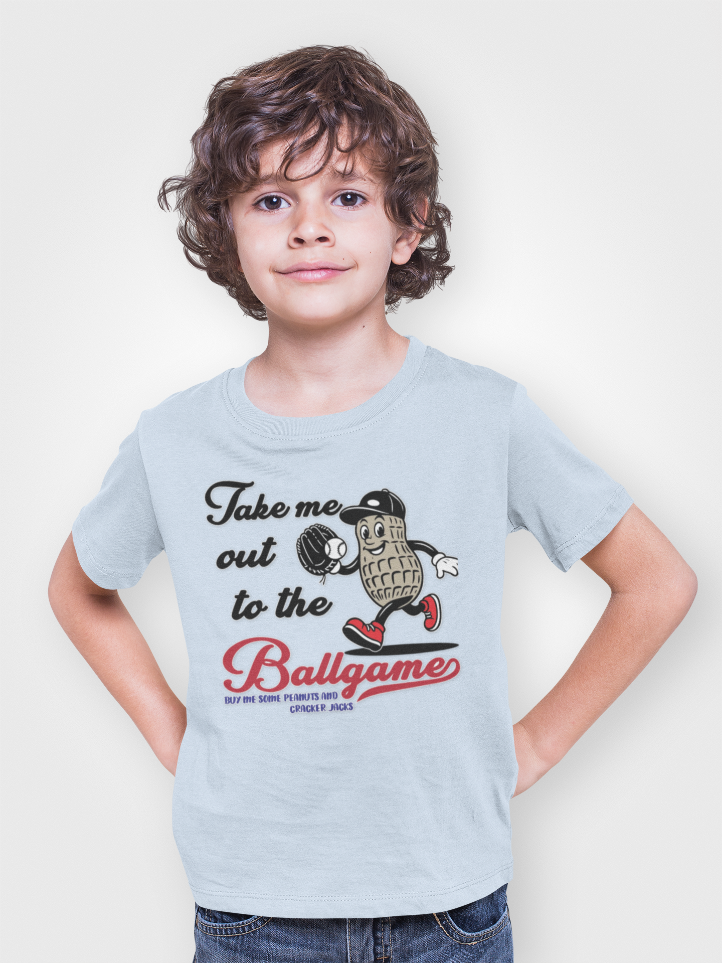Take Me Out to the Ballgame Shirt – Kids & Youth Baseball Tee