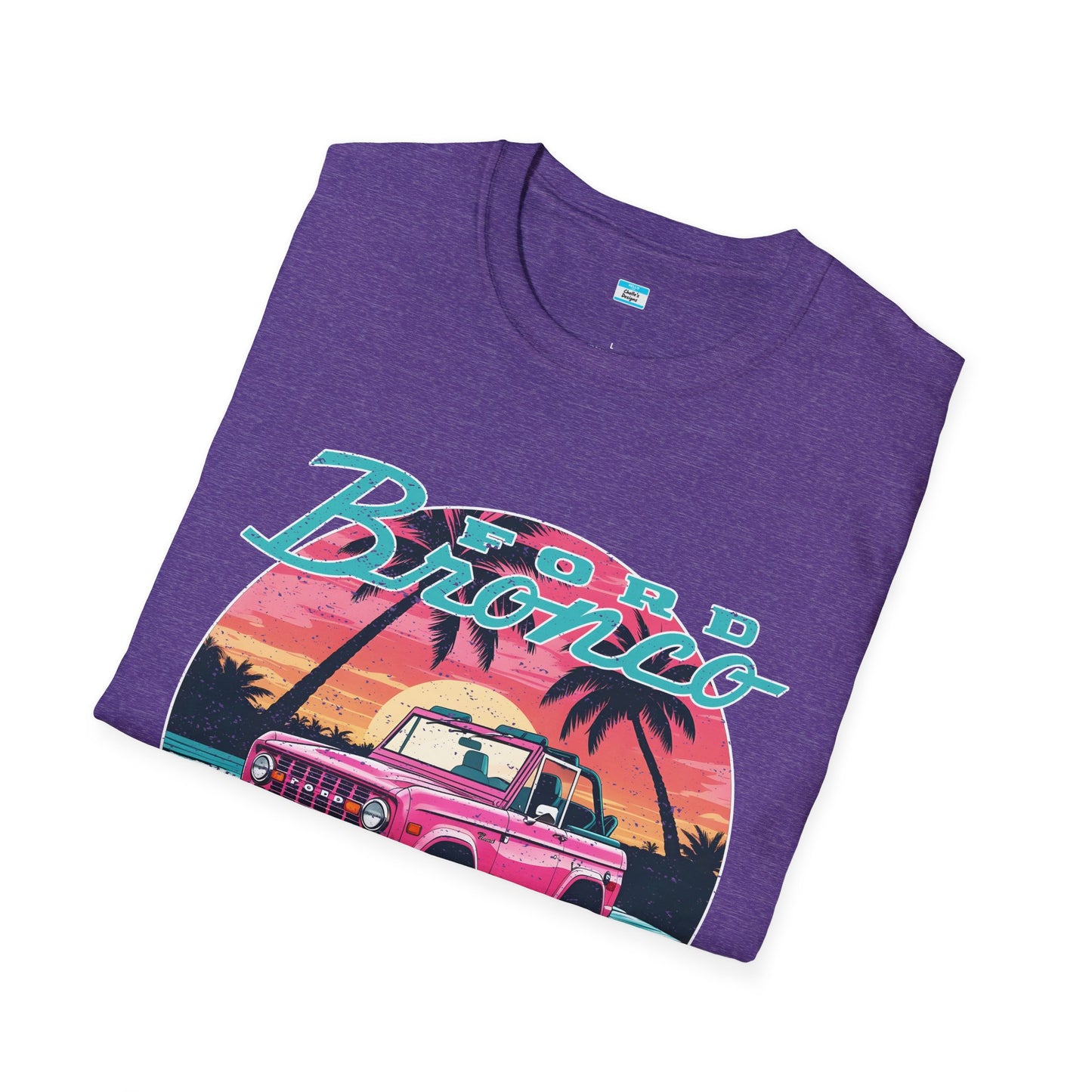 Ford Bronco Built Wild Unisex Tee | Vintage Retro Off-Road T-Shirt | Chelle’s Designs