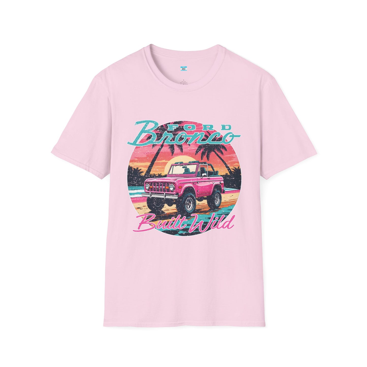 Ford Bronco Built Wild Unisex Tee | Vintage Retro Off-Road T-Shirt | Chelle’s Designs