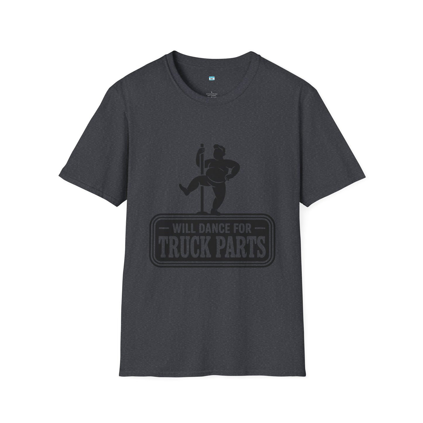 Will Dance for Truck Parts Shirt | Funny Mechanic Truck Lover Graphic Tee