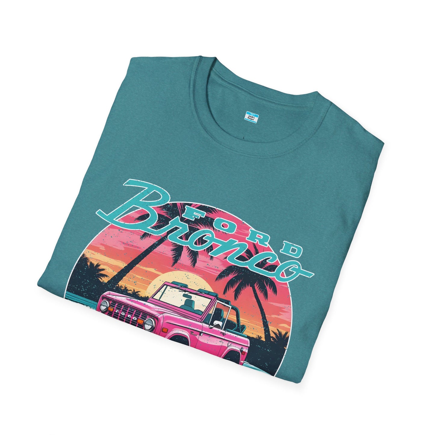 Ford Bronco Built Wild Unisex Tee | Vintage Retro Off-Road T-Shirt | Chelle’s Designs