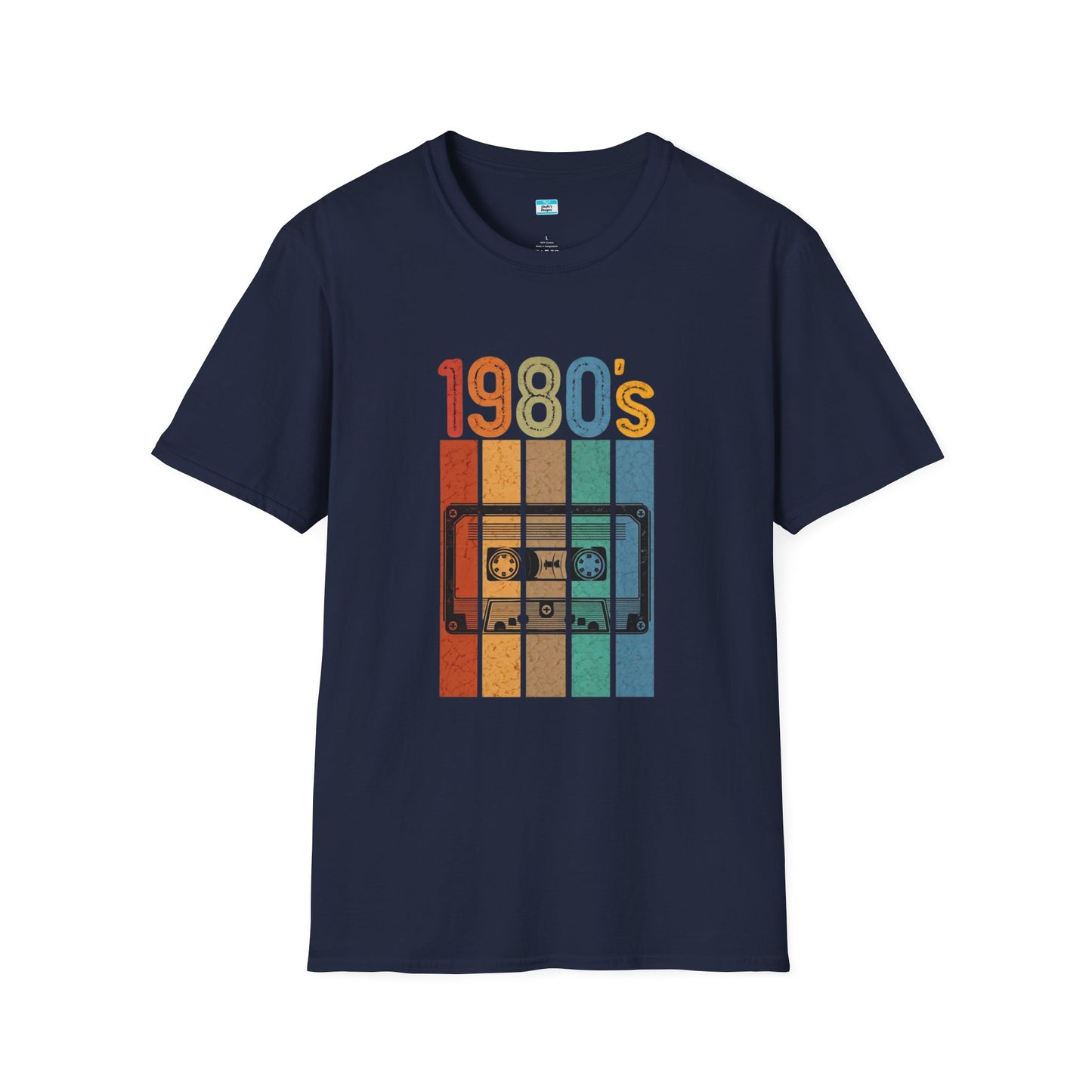 Retro 1980s Cassette Tape T-Shirt – Vintage Mixtape Music Tee