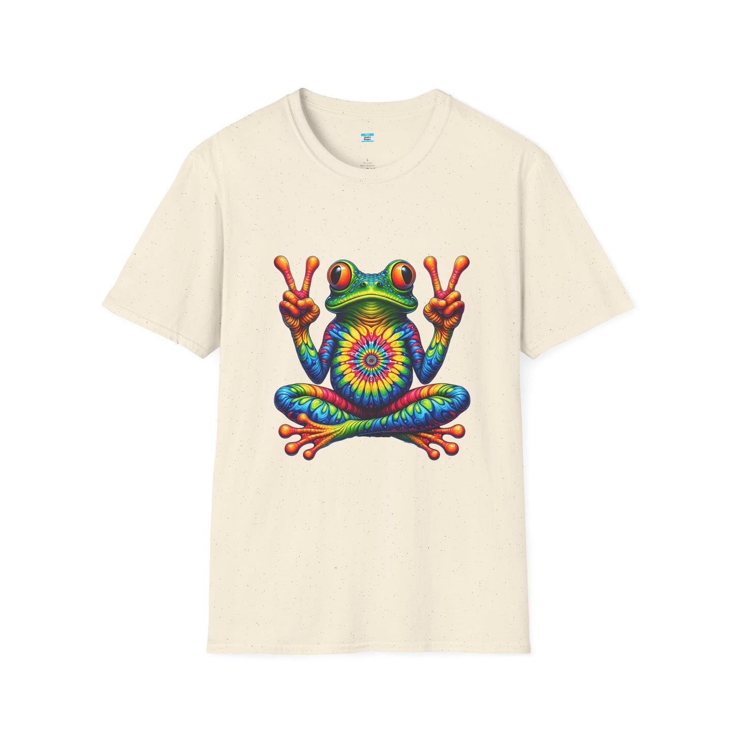 Psychedelic Peace Frog – Groovy Hippie Festival Tee