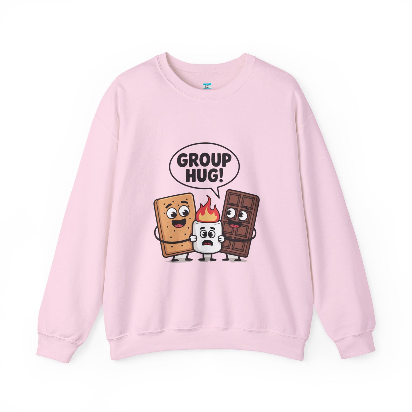 Group Hug S'mores Sweatshirt | Funny Camping Campfire Crewneck