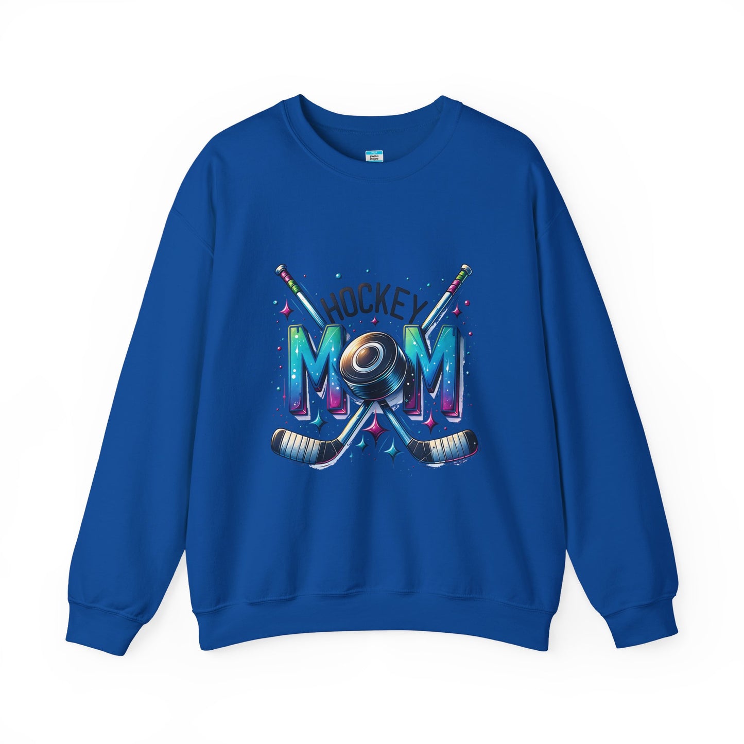 Hockey Mom Sweatshirt | Cozy Ice Hockey Crewneck for Proud Hockey Moms