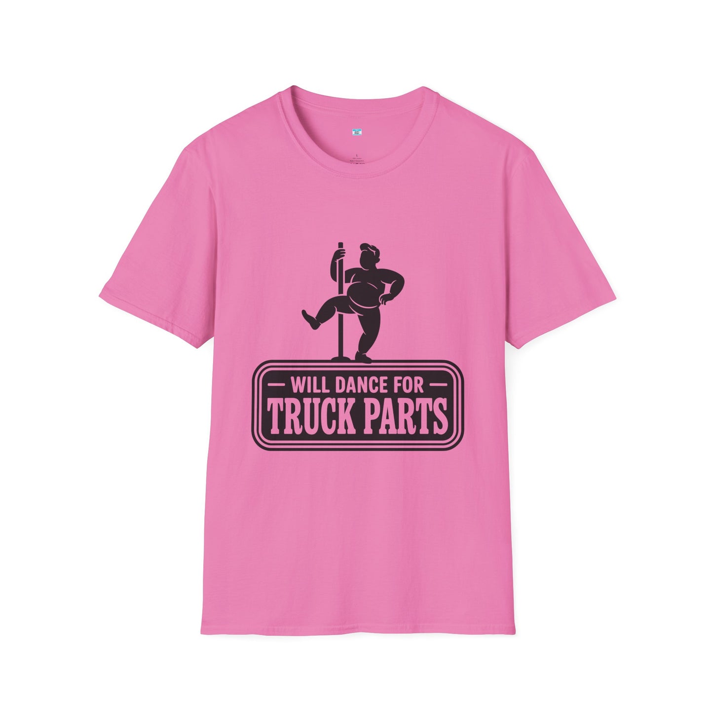 Will Dance for Truck Parts Shirt | Funny Mechanic Truck Lover Graphic Tee