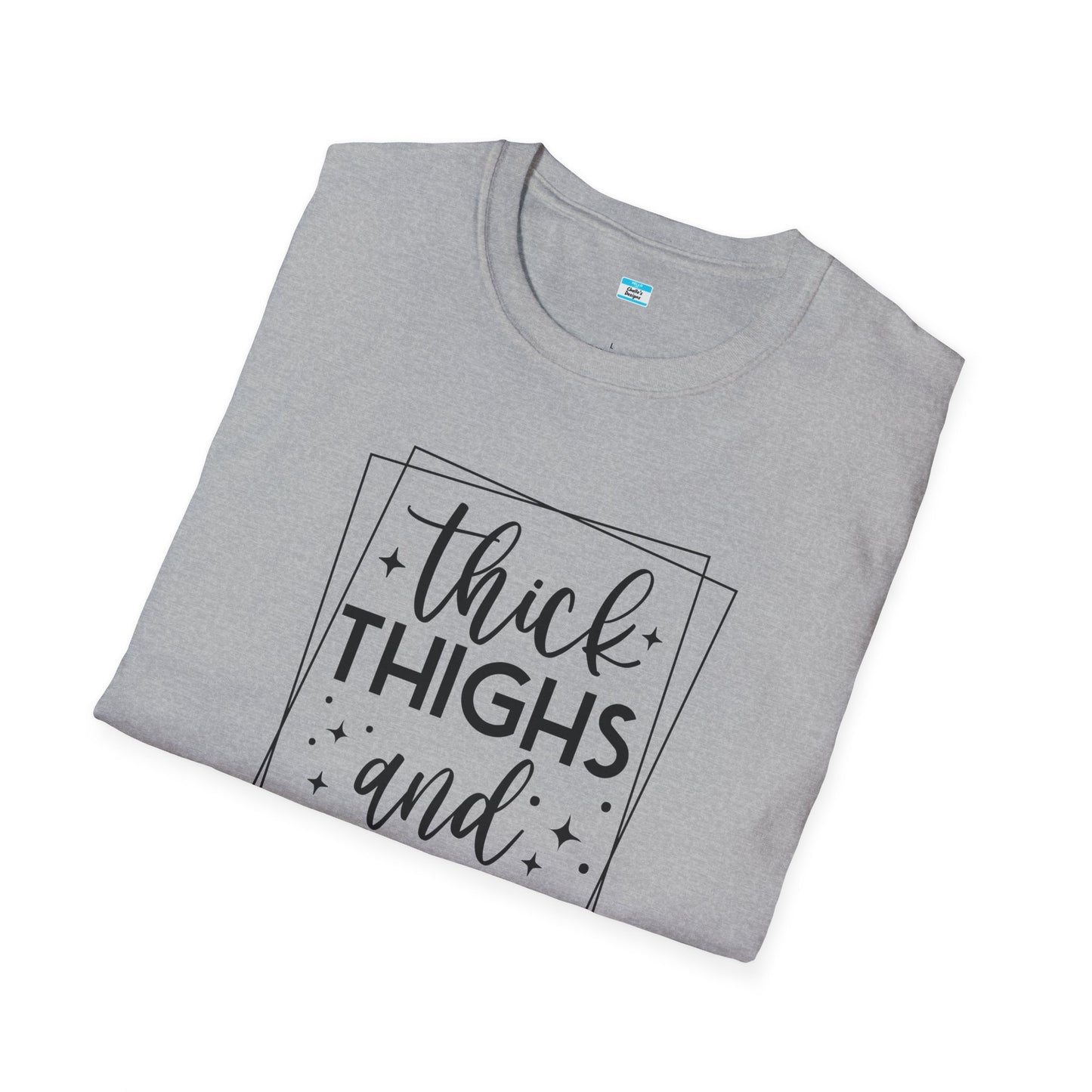 Thick Thighs and Good Vibes Graphic Tee