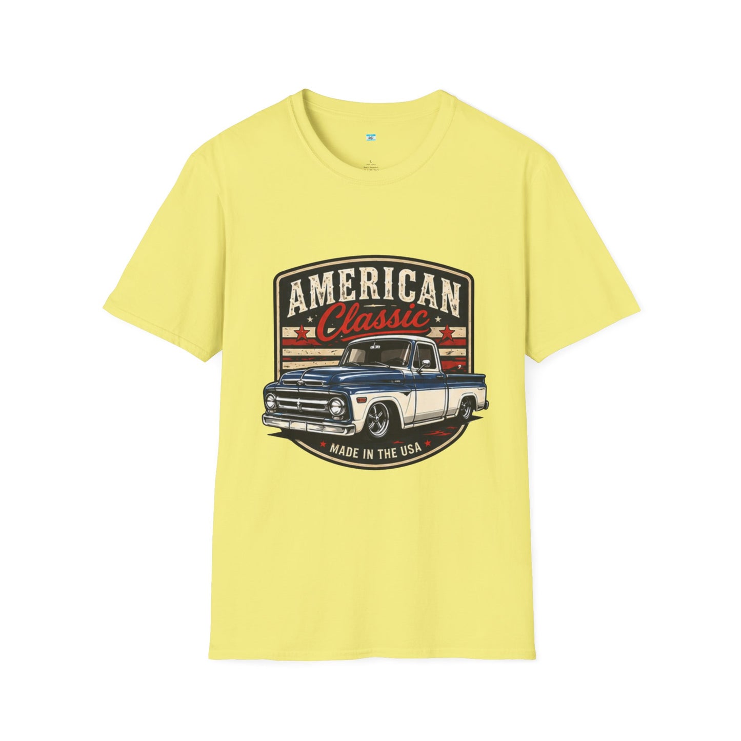 American Classic Vintage Pickup Truck Shirt | Retro Americana Truck Graphic Tee