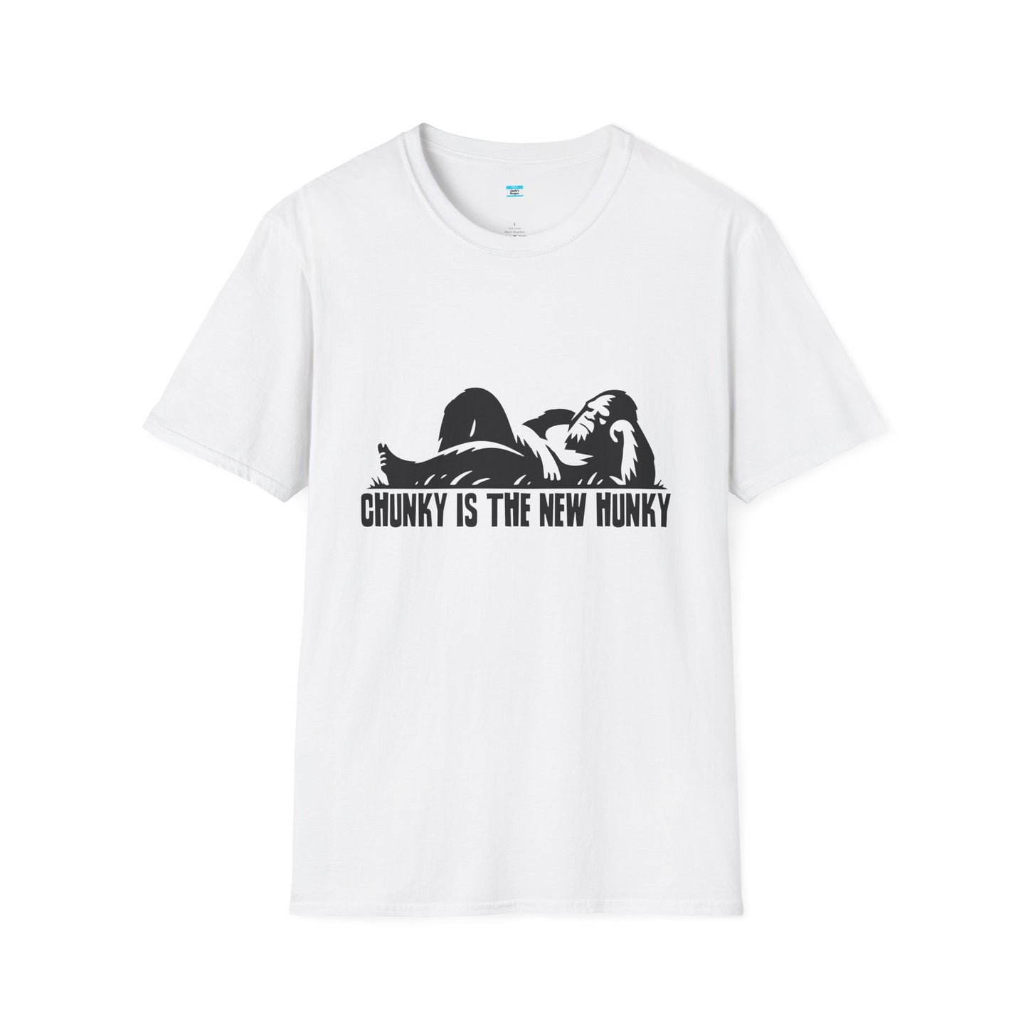 Chunky Is The New Hunky – Funny Bigfoot Unisex Tee