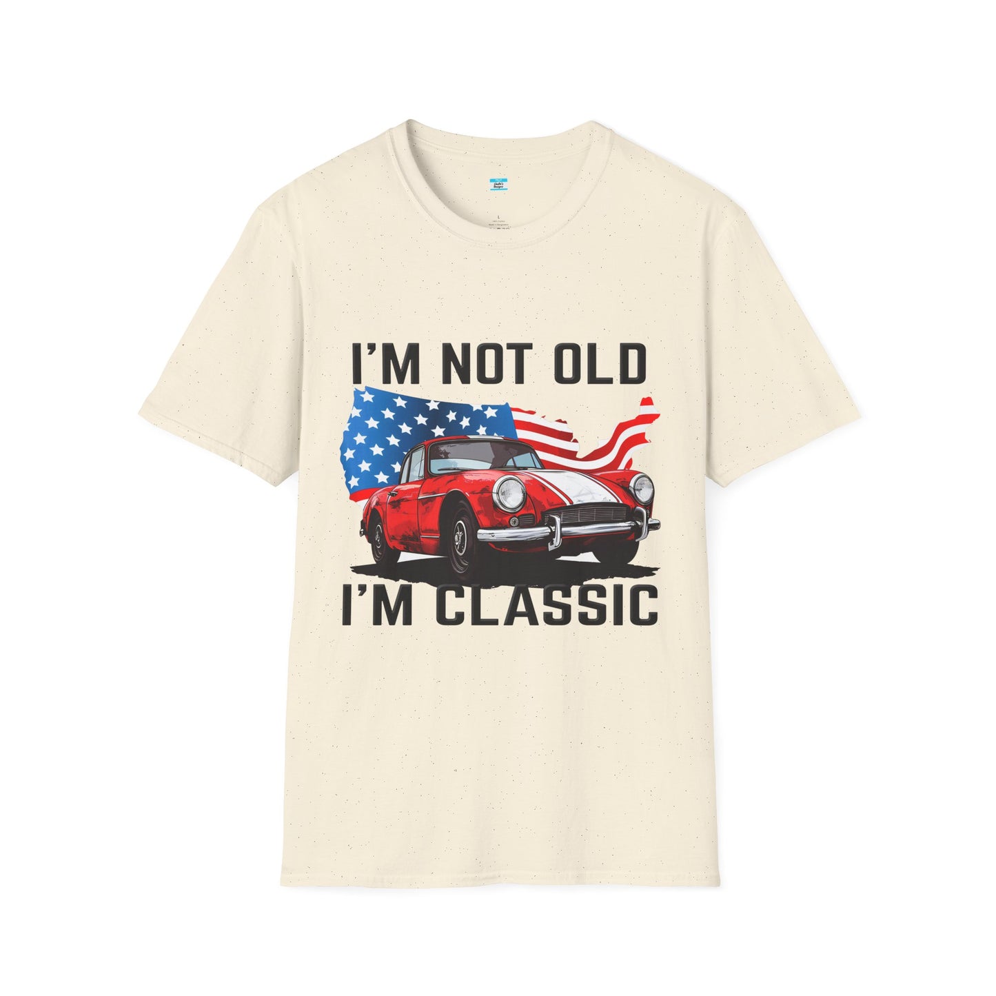 I’m Not Old I’m Classic Shirt – Vintage Car T-Shirt for Men, Retro Muscle Car Tee, Funny Birthday Gift for Him, Classic Car Lover Shirt