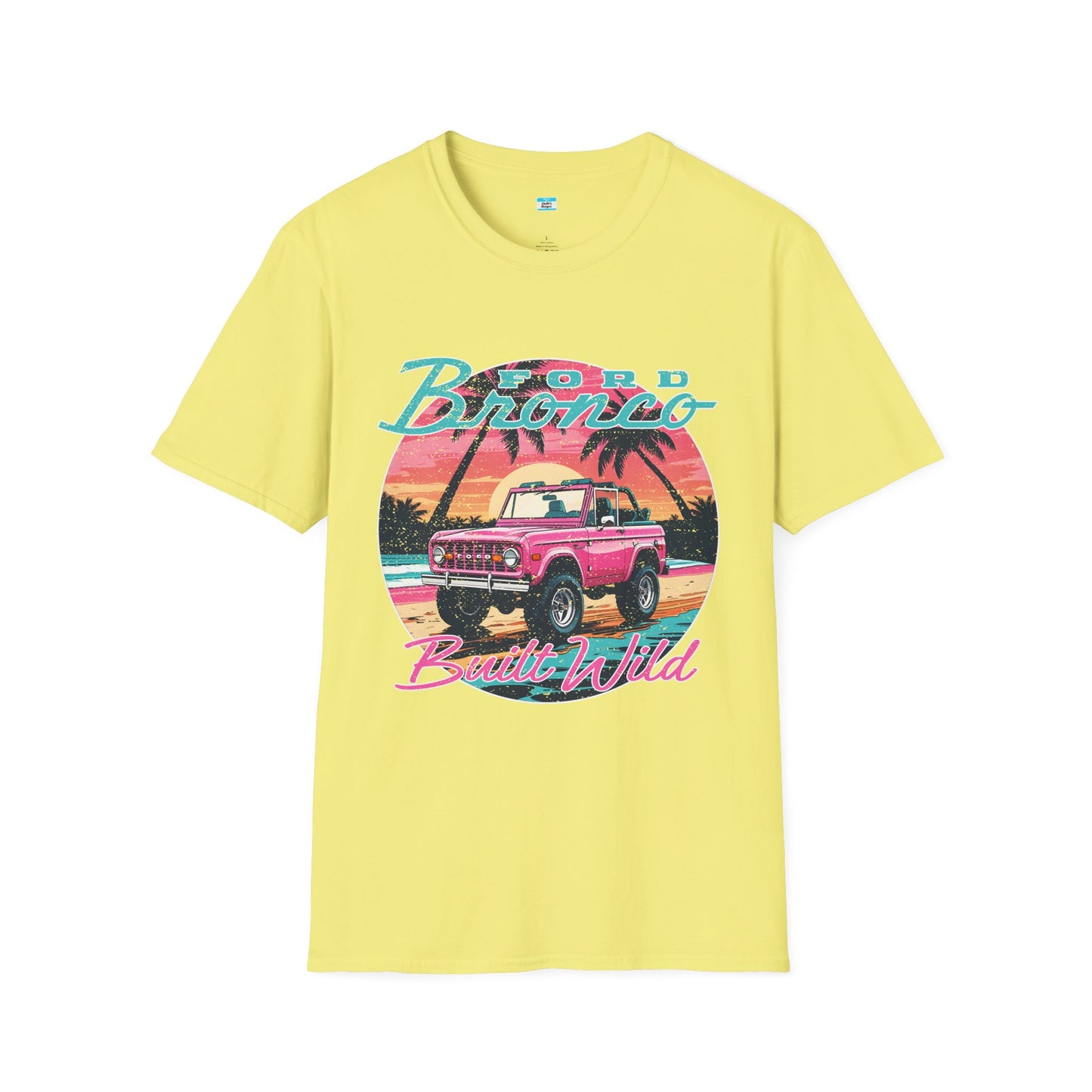 Ford Bronco Built Wild Unisex Tee | Vintage Retro Off-Road T-Shirt | Chelle’s Designs