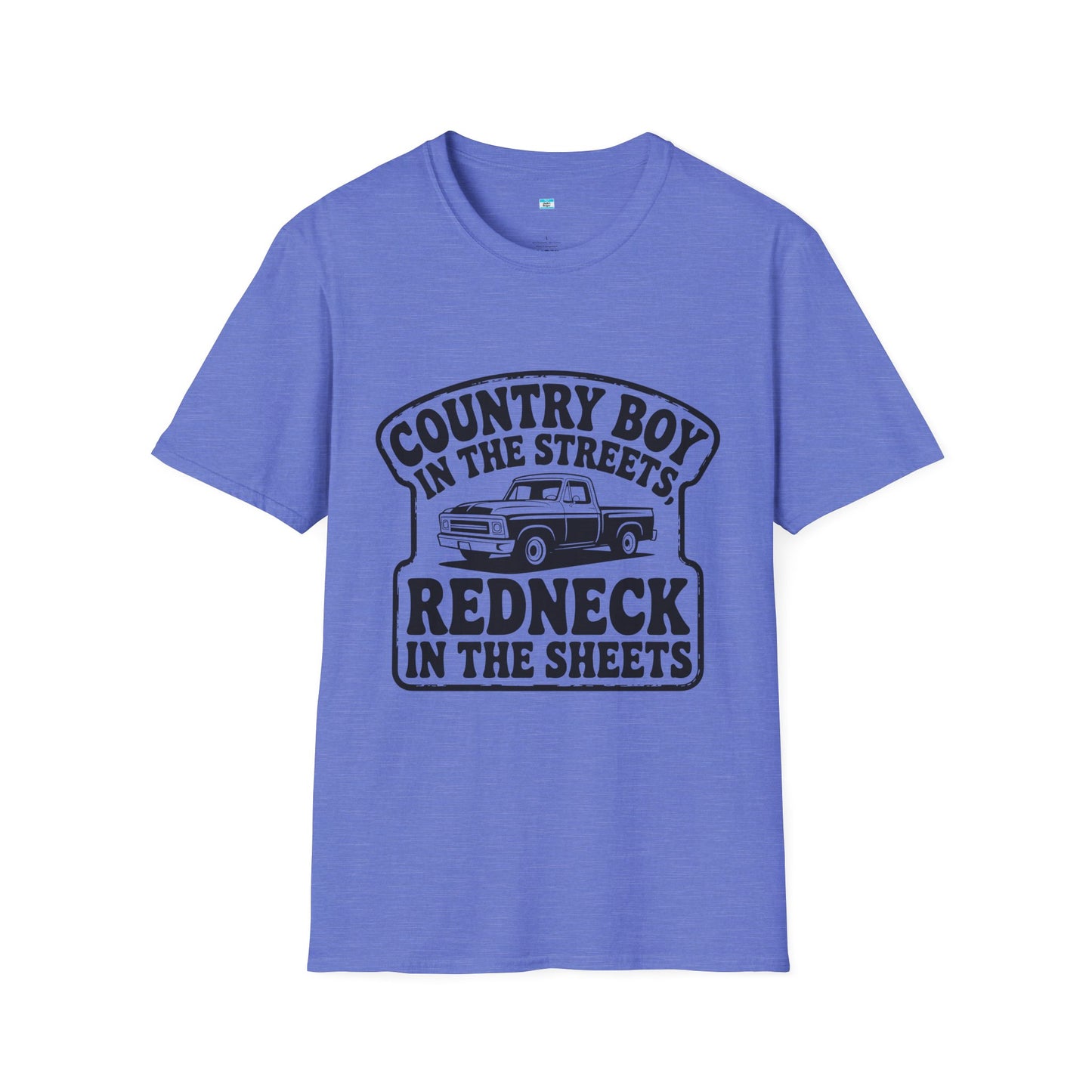 Country Boy Shirt Redneck in the Sheets | Funny Southern Truck Graphic Tee