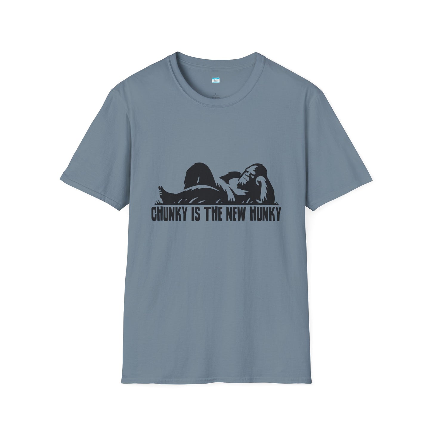 Chunky Is The New Hunky – Funny Bigfoot Unisex Tee
