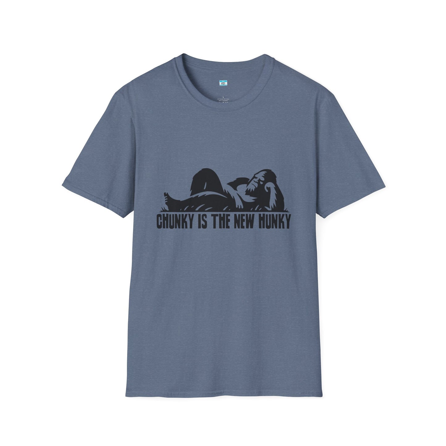 Chunky Is The New Hunky – Funny Bigfoot Unisex Tee