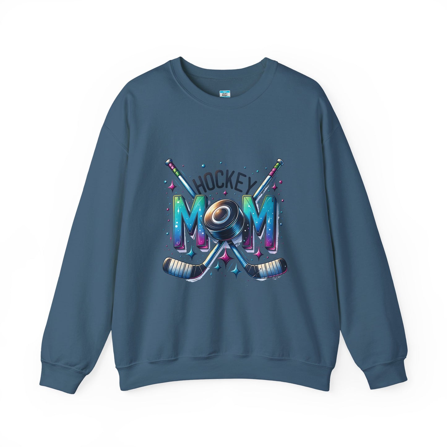 Hockey Mom Sweatshirt | Cozy Ice Hockey Crewneck for Proud Hockey Moms